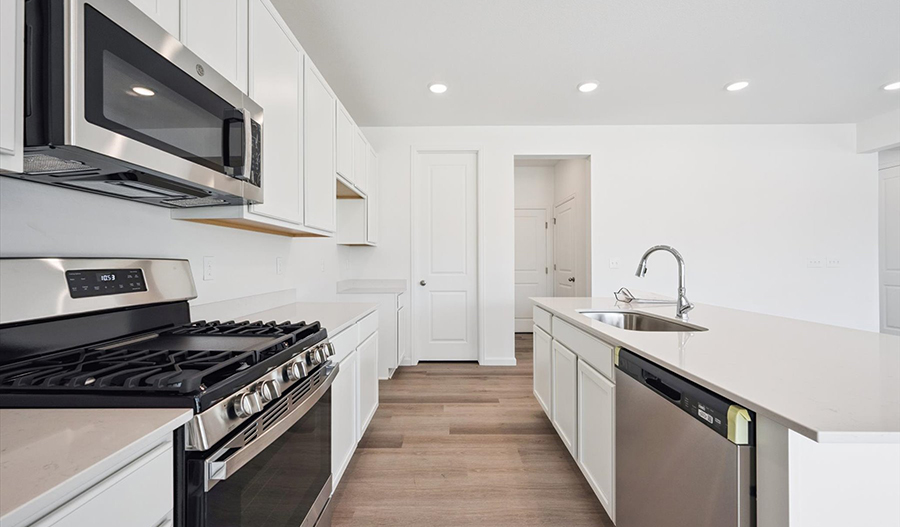 Kitchen of the Lapis floor plan