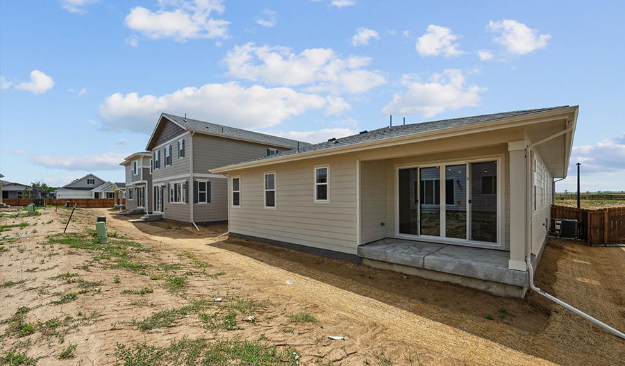 Rear Exterior of the Alexandrite floor plan