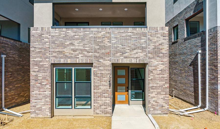 Exterior of the Flatiron floor plan