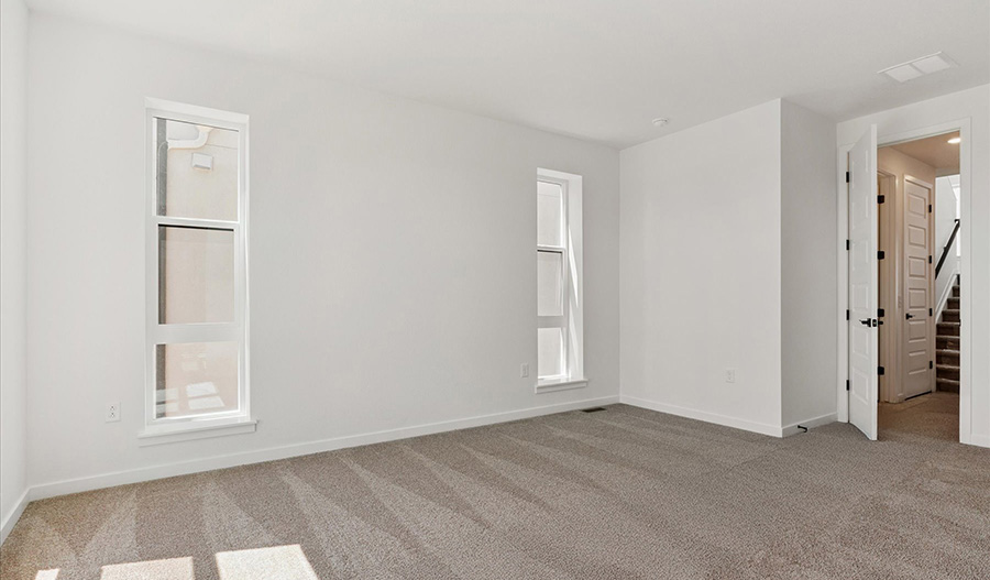 Bedroom of the Flatiron floor plan