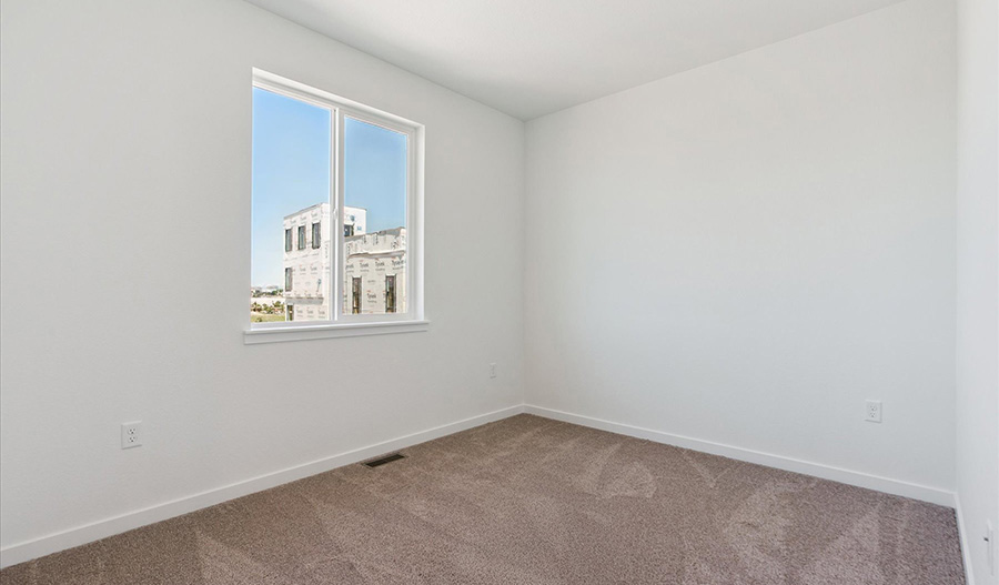 Bedroom of the Flatiron floor plan