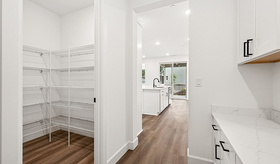 Pantry of the Oscar floor plan