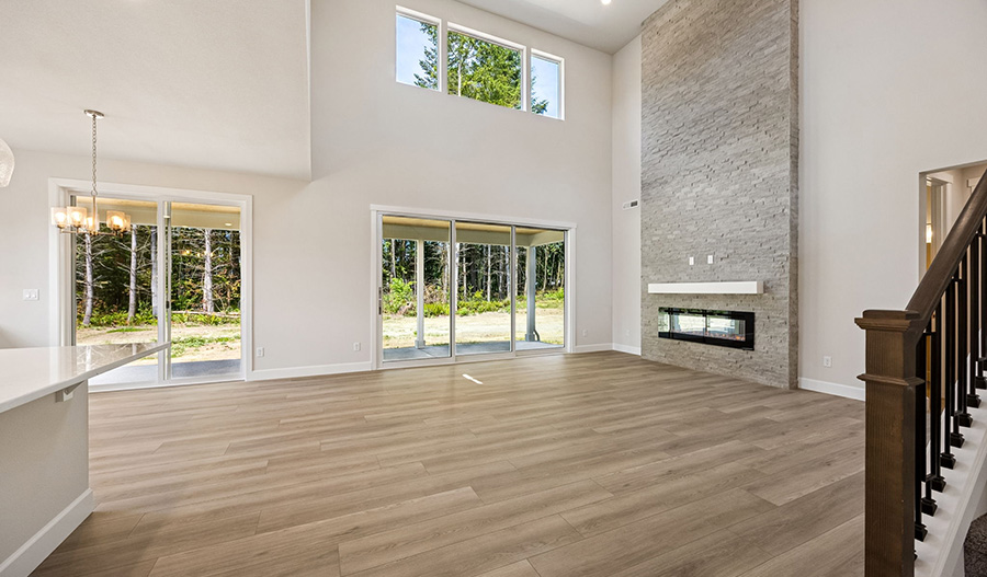 Great Room of the Hastings floor plan