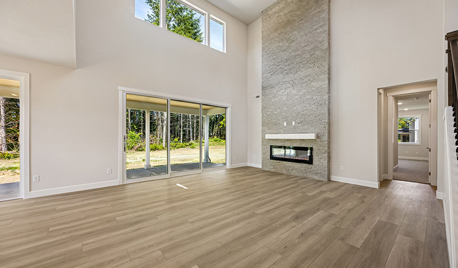 Great Room of the Hastings floor plan