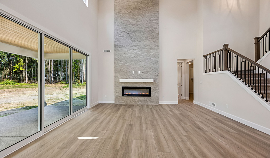 Great Room of the Hastings floor plan