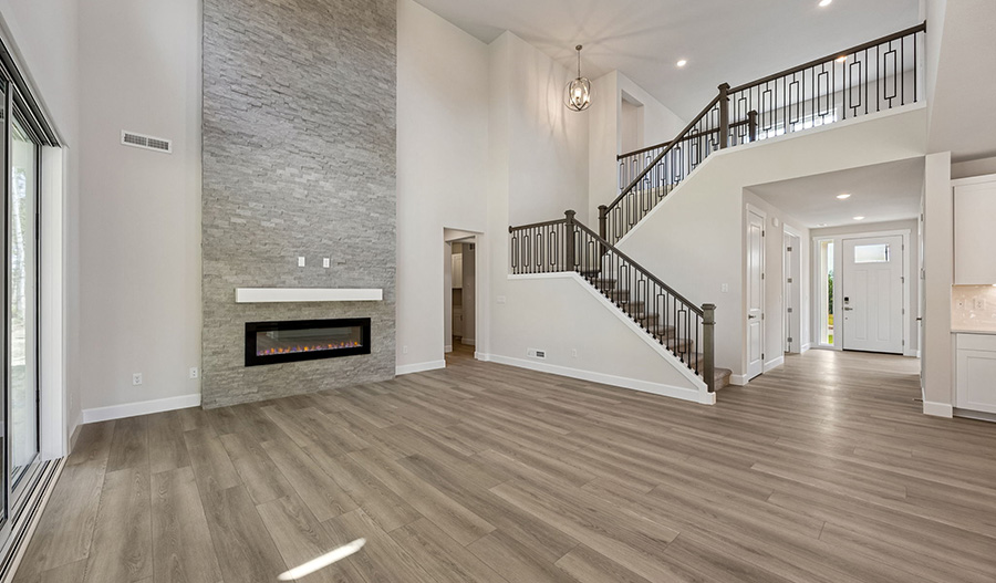 Great Room of the Hastings floor plan