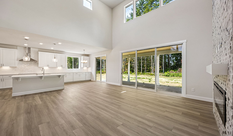 Great Room of the Hastings floor plan