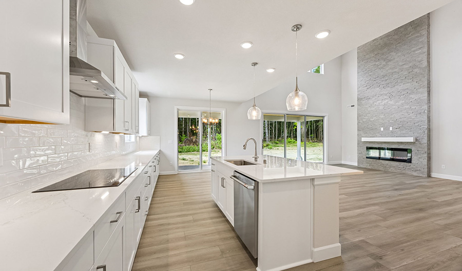 Kitchen of the Hastings floor plan