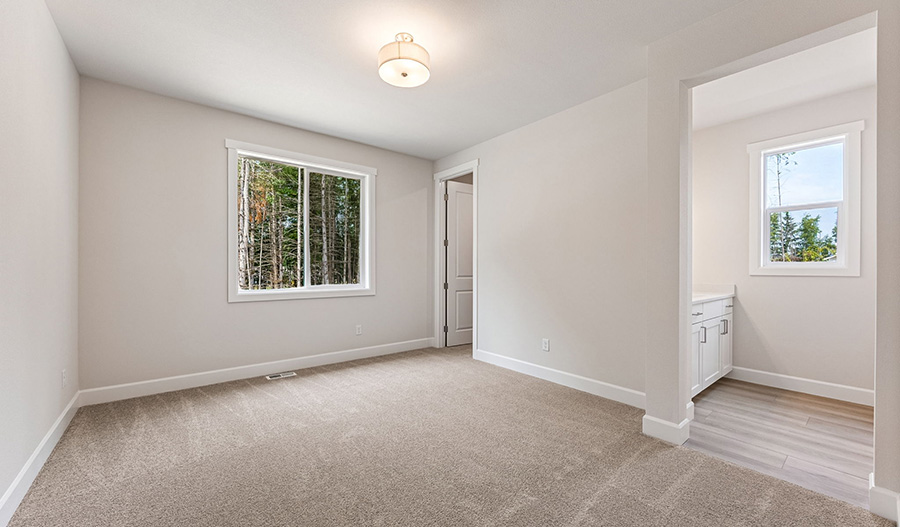 Bedroom of the Hastings floor plan