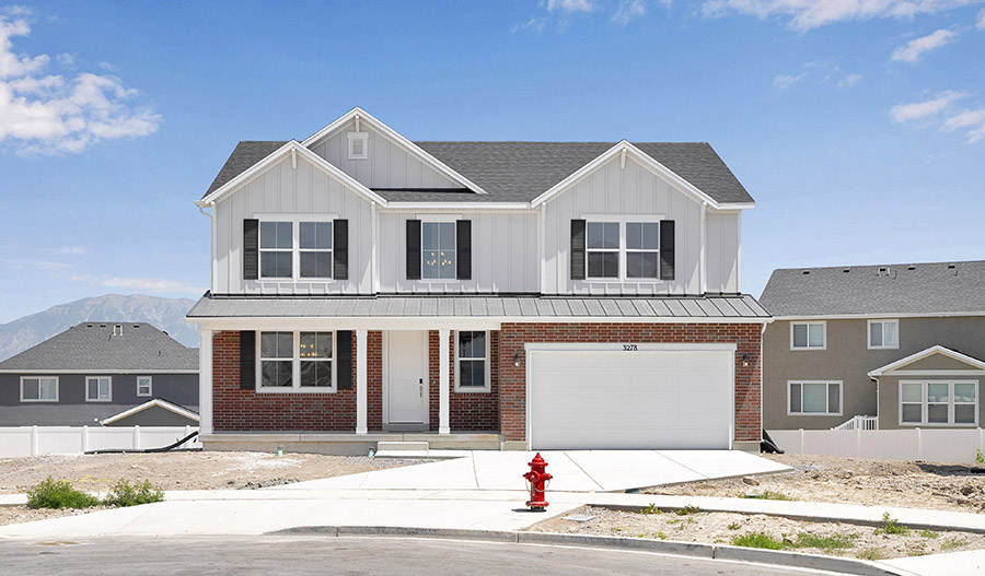 Exterior of the Charlotte floor plan