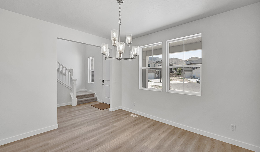 Dining Room of the Charlotte floor plan