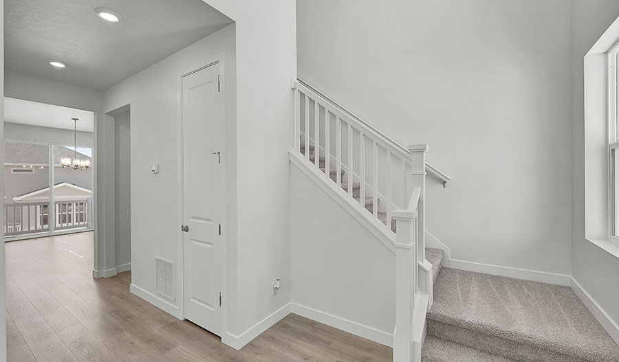 Stairway of the Charlotte floor plan