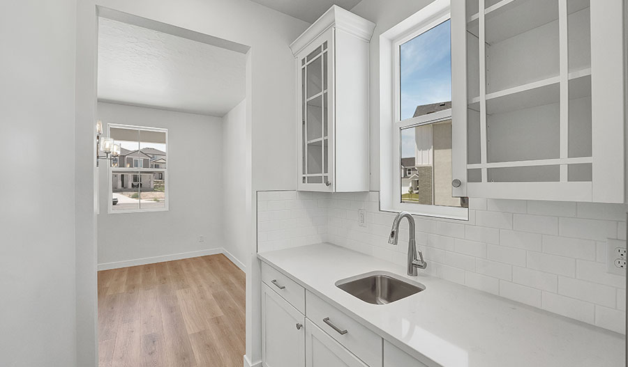 Butler Pantry of the Charlotte floor plan
