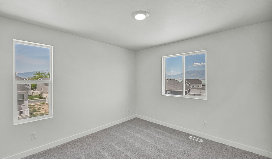 Bedroom of the Charlotte floor plan