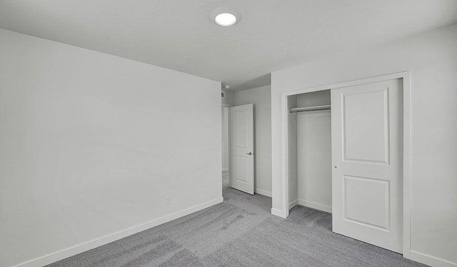 Bedroom of the Charlotte floor plan