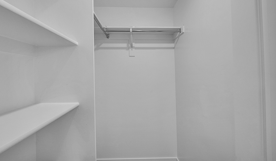 Closet of the Charlotte floor plan