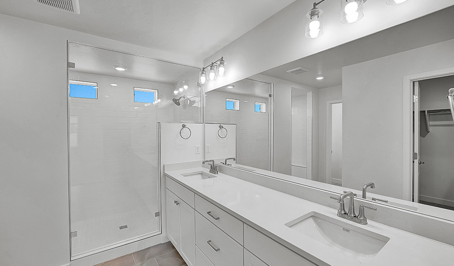 Bathroom of the Charlotte floor plan