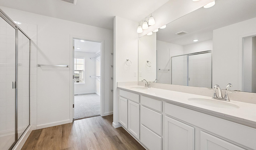 Bathroom of the Lapis floor plan