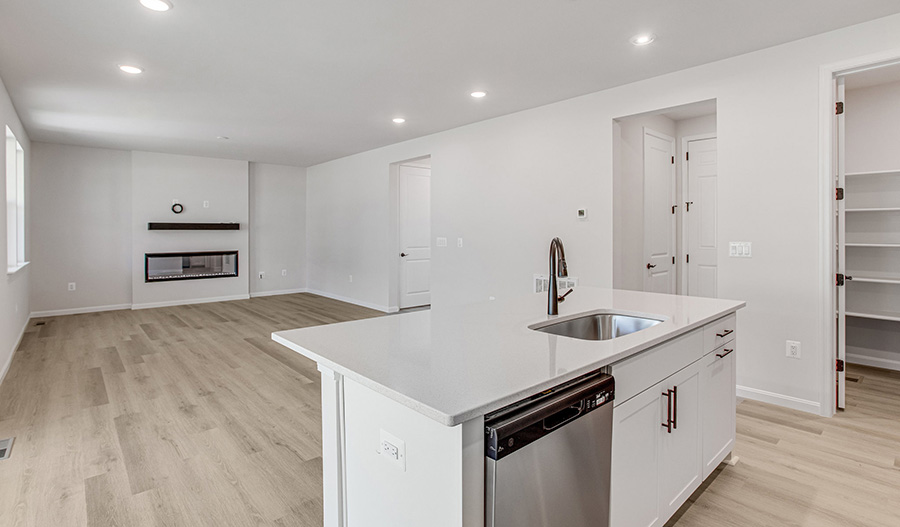 Kitchen of the Lapis floor plan