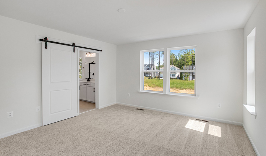 Bedroom of the Pearl floor plan