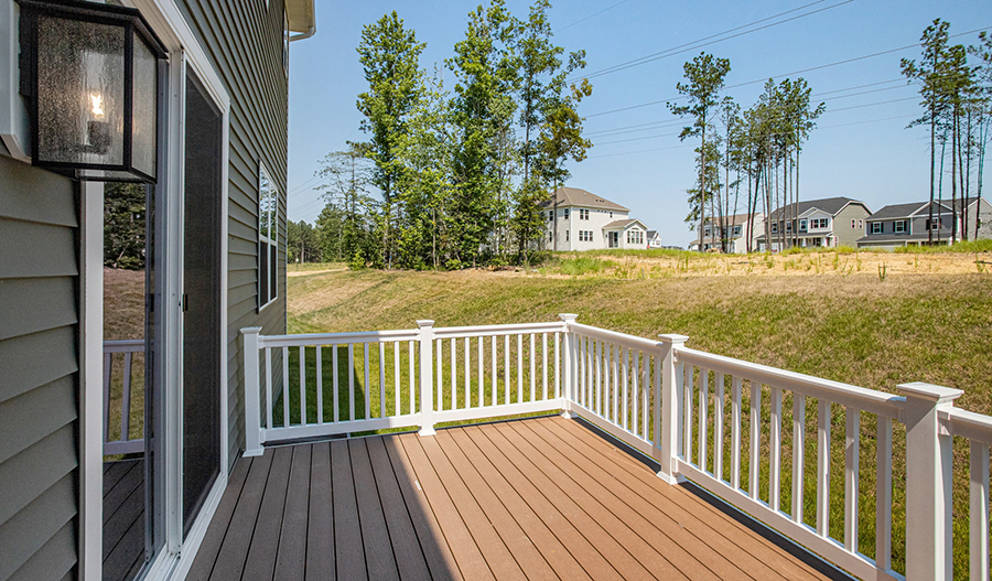 Rear Exterior of the Pearl floor plan