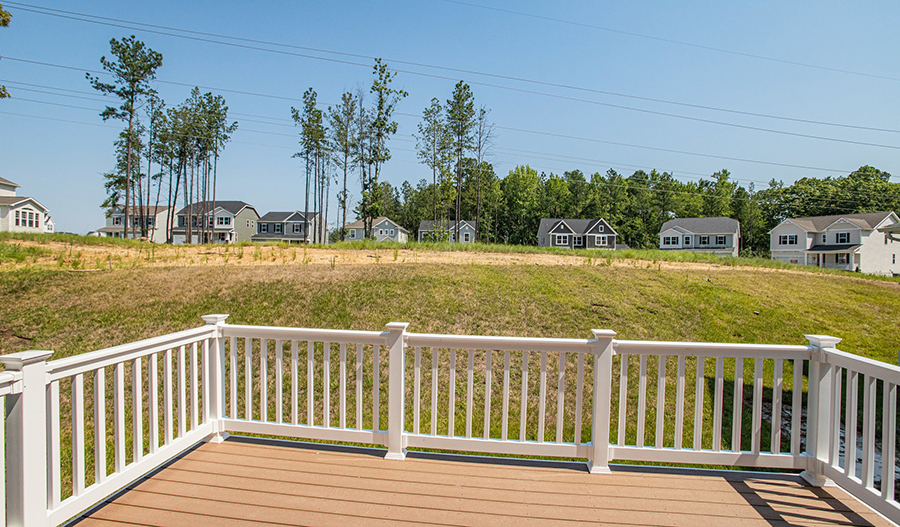 Rear Exterior of the Pearl floor plan