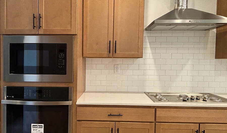 Kitchen of the Raleigh floor plan