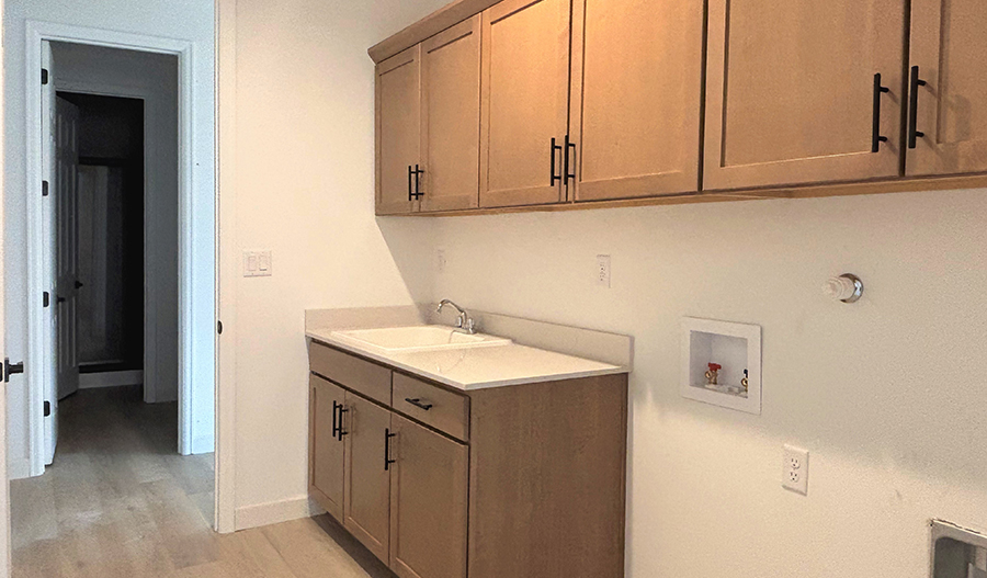 Laundry Room of the Raleigh floor plan