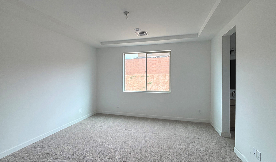 Bedroom of the Raleigh floor plan
