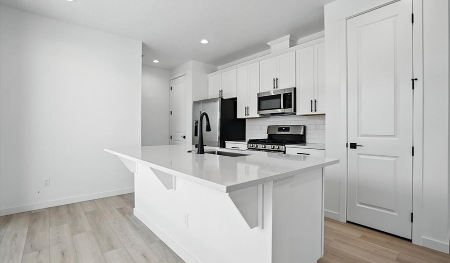 Kitchen of the Boston floor plan