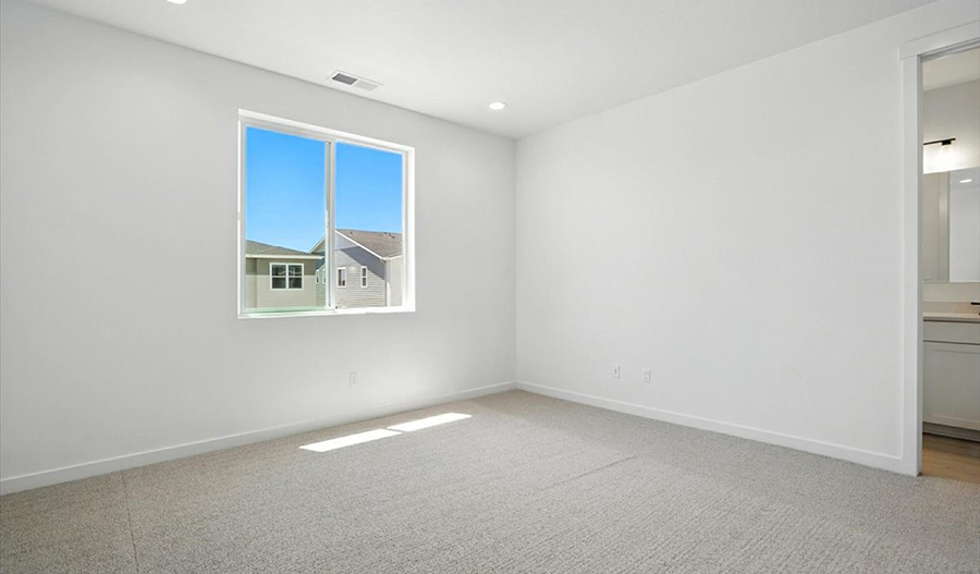 Bedroom of the Boston floor plan
