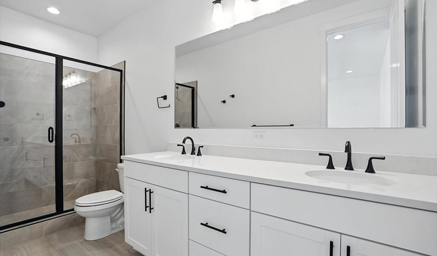 Bathroom of the Boston floor plan