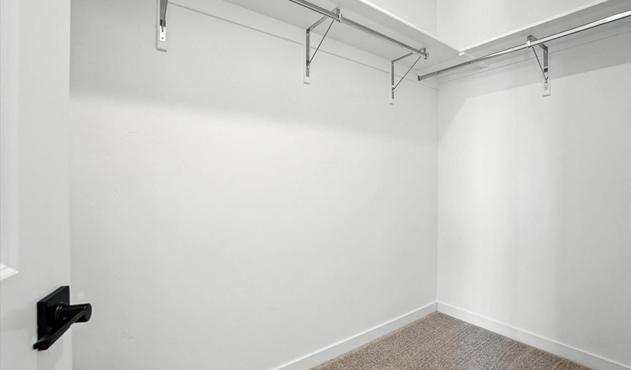 Closet of the Boston floor plan