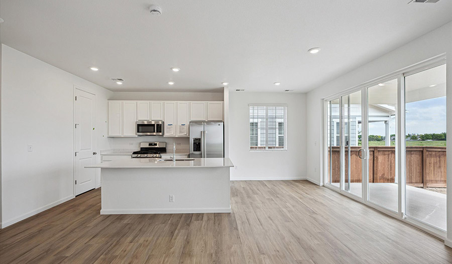Dining Area of the CoralII floor plan