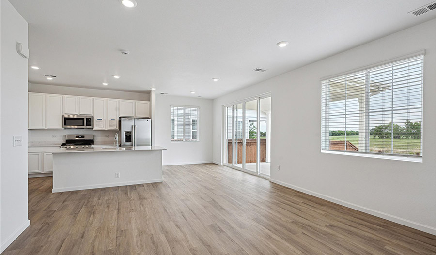 Great Room of the CoralII floor plan