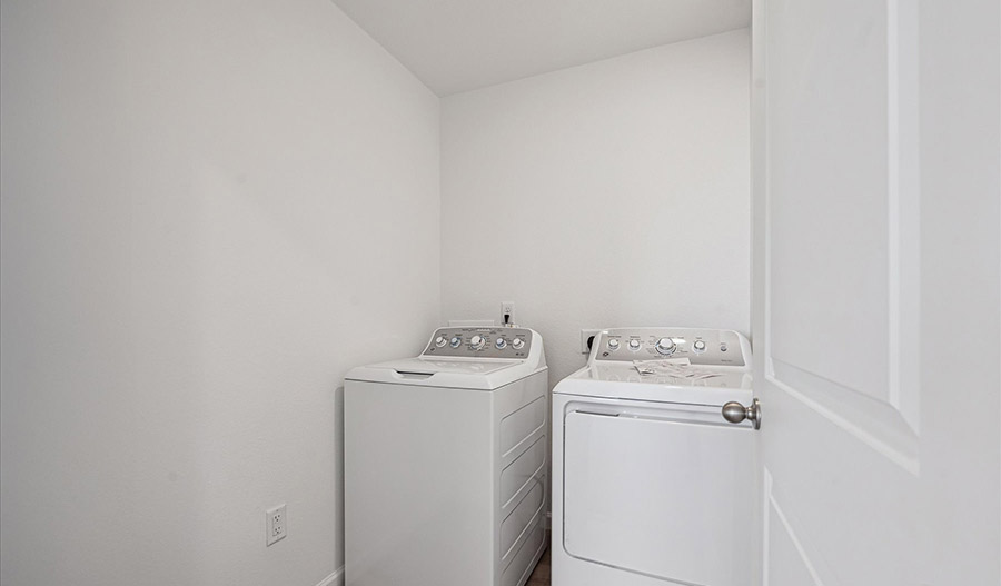 Laundry Room of the CoralII floor plan