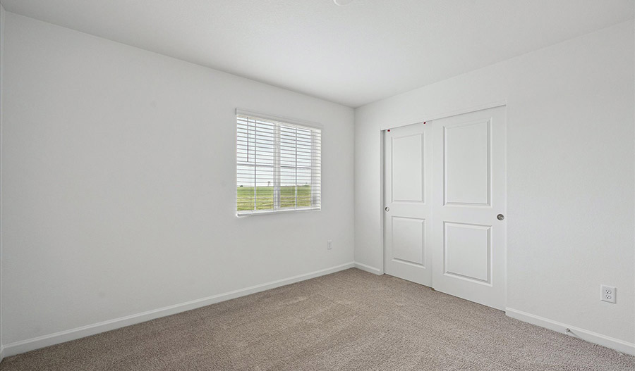Bedroom of the CoralII floor plan