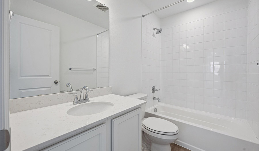 Bathroom of the CoralII floor plan