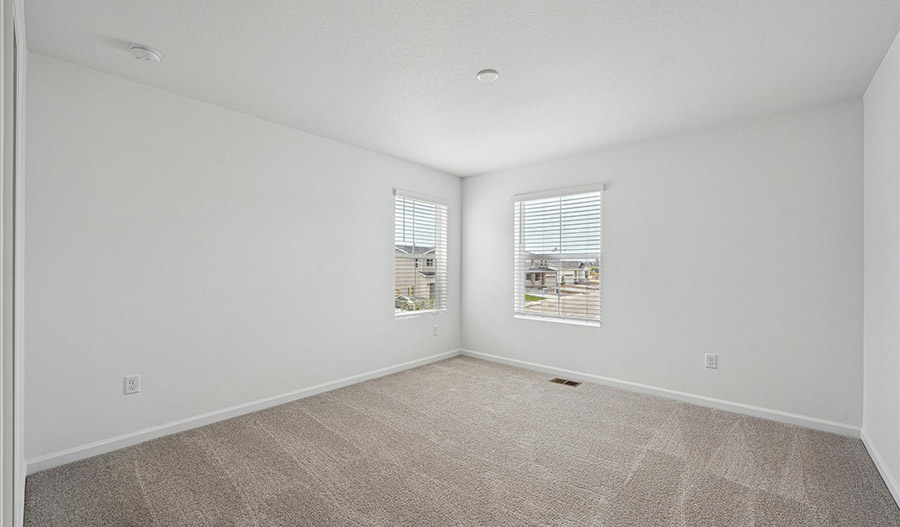 Bedroom of the CoralII floor plan