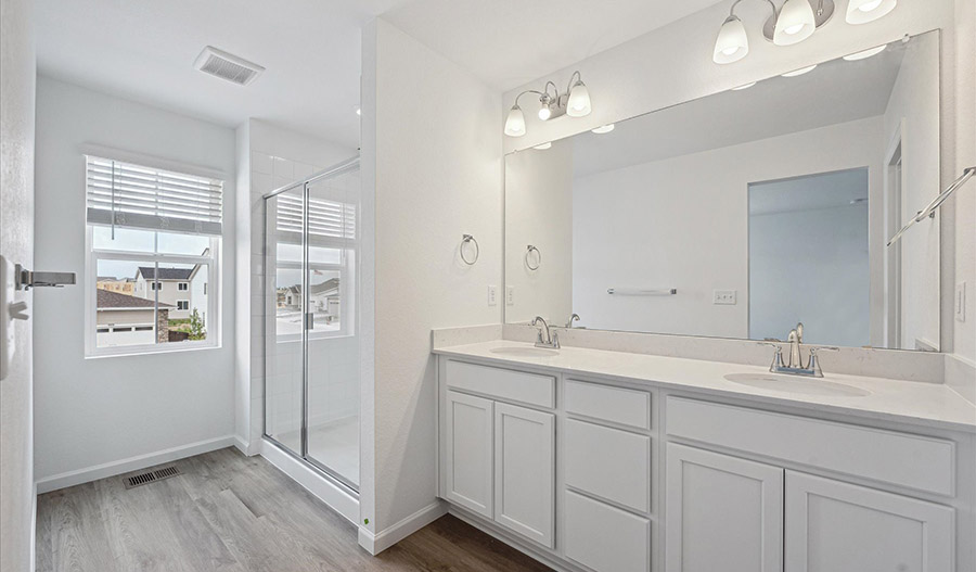 Bathroom of the CoralII floor plan