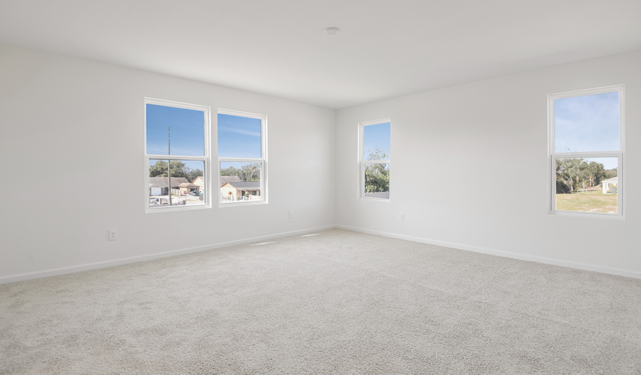Bedroom of the Tourmaline floor plan
