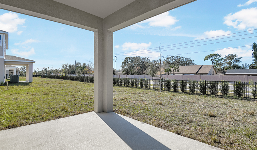 Rear Exterior of the Tourmaline floor plan