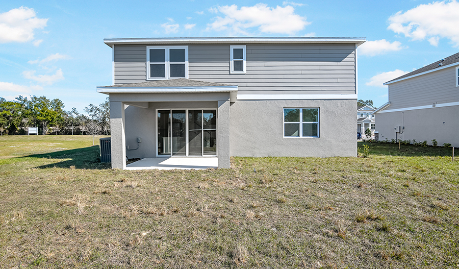 Rear Exterior of the Tourmaline floor plan