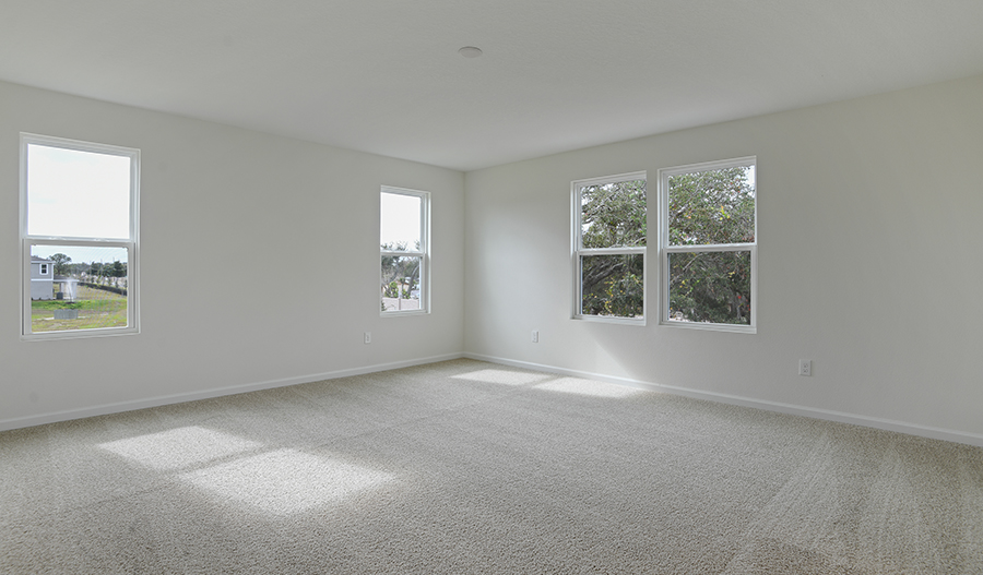Bedroom of the Tourmaline floor plan