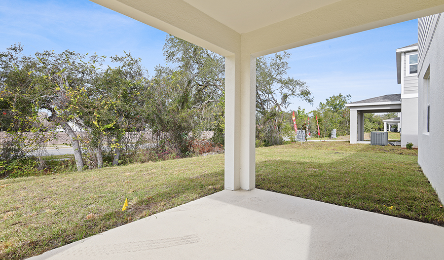 Rear Exterior of the Tourmaline floor plan