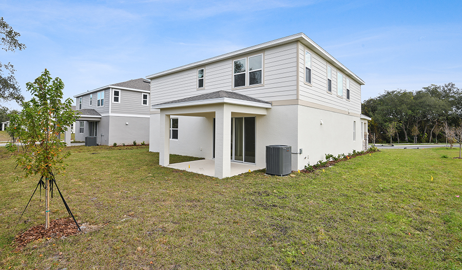 Rear Exterior of the Tourmaline floor plan