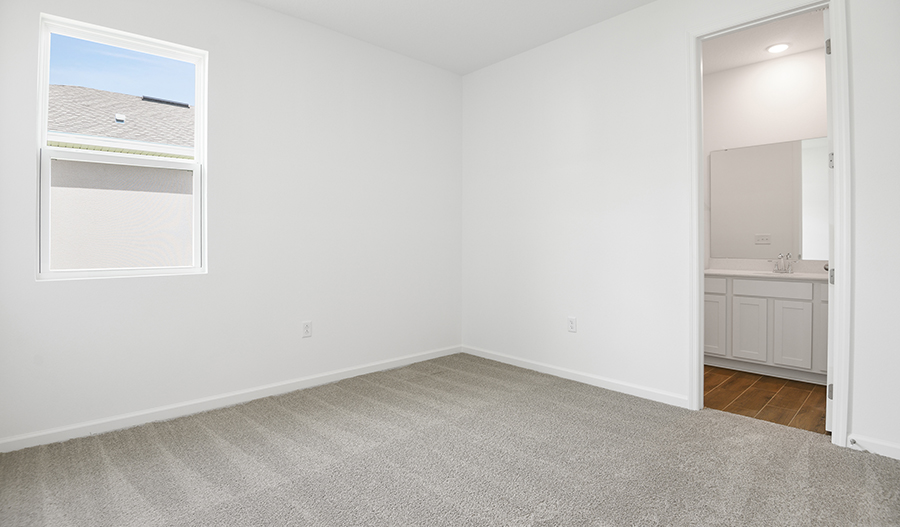 Bedroom of the Slate floor plan
