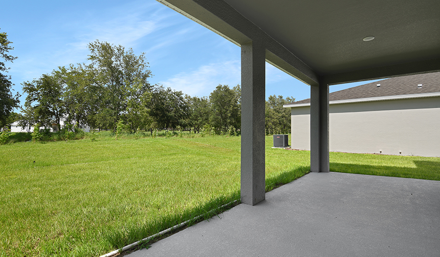 Rear Exterior of the Ammolite floor plan