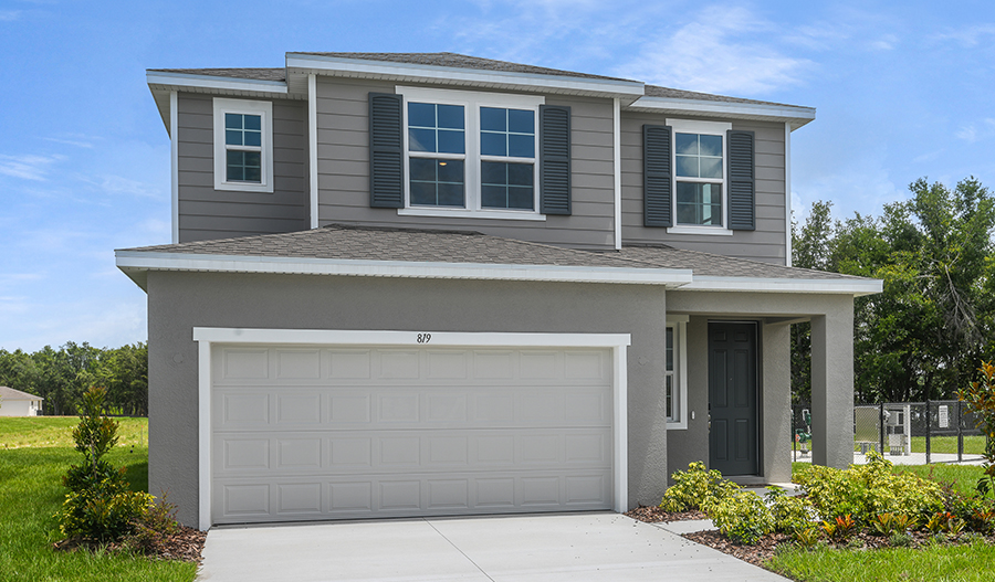 Exterior of the Lynwood floor plan