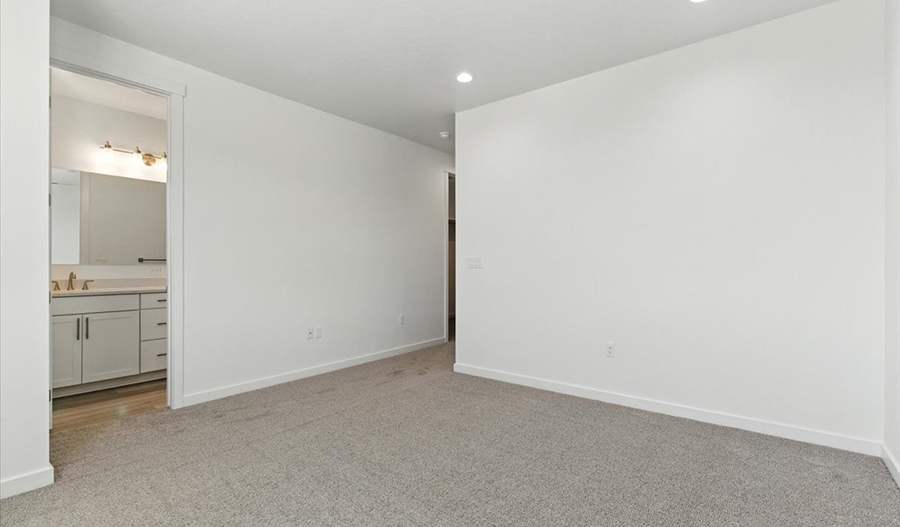 Bedroom of the Chicago floor plan